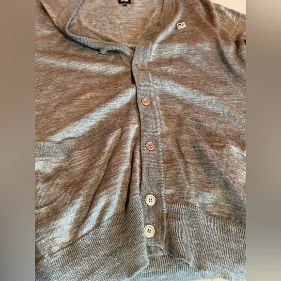 👁️ Obey Grandpa Cardigan US M NWOT 👁️ - Picture 2 of 9